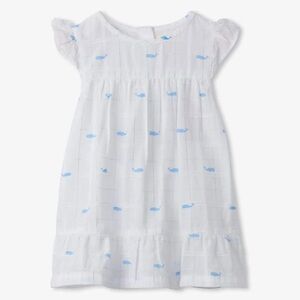 Hatley shimmer whale dress